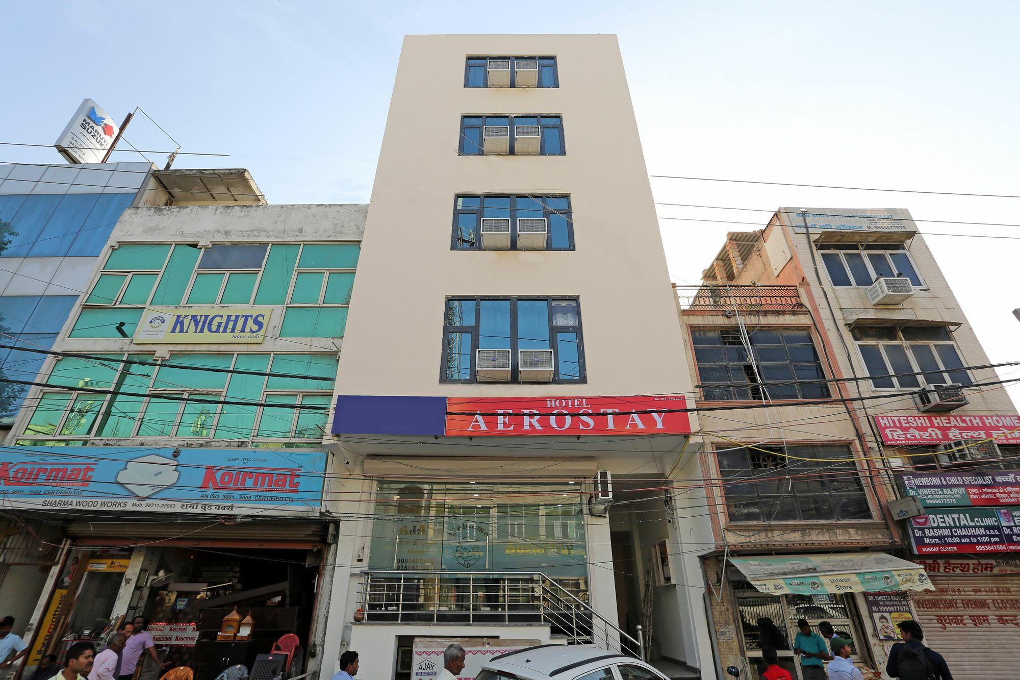 Hotel Aero Stay New Delhi Ngoại thất bức ảnh
