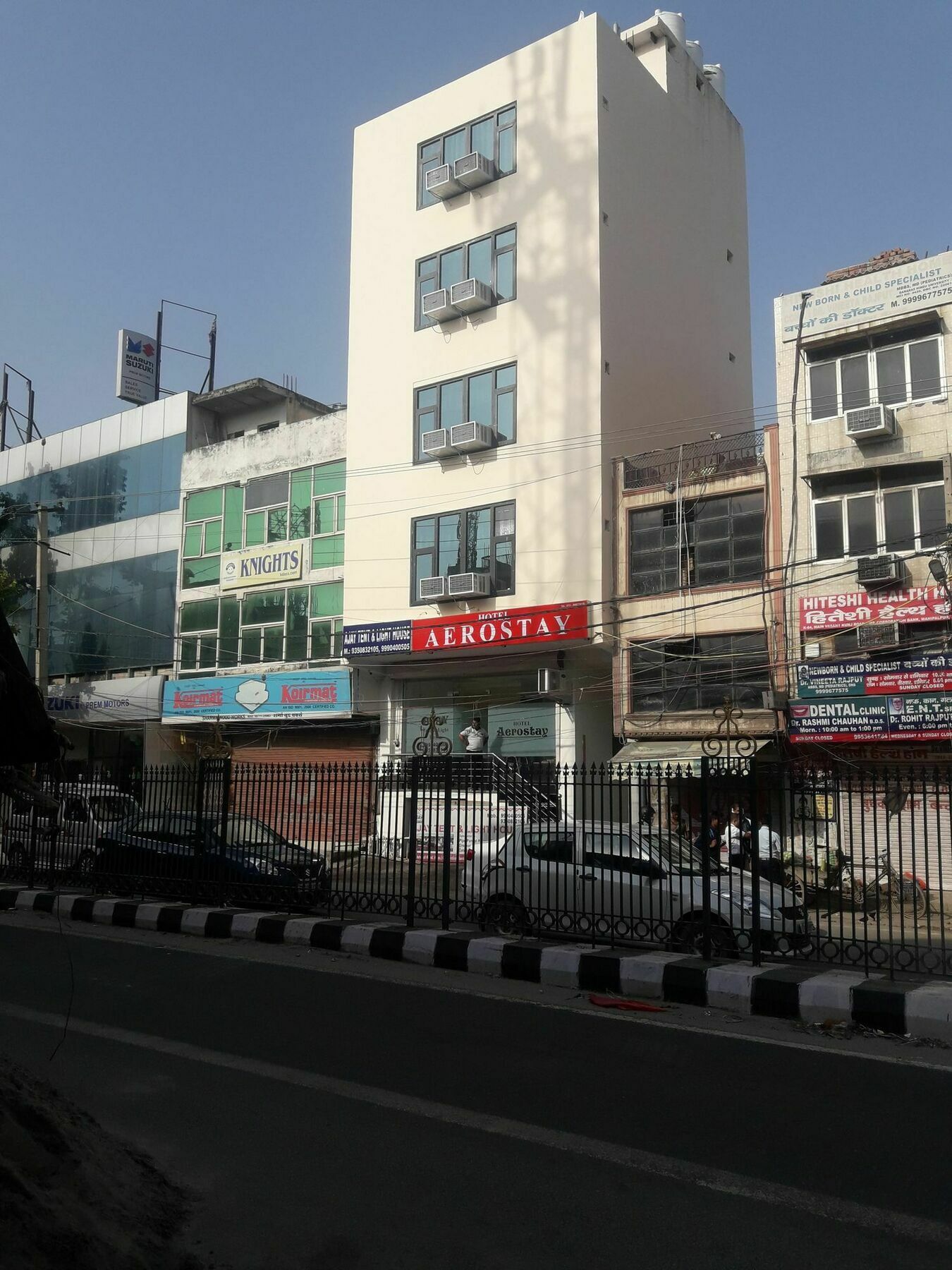 Hotel Aero Stay New Delhi Ngoại thất bức ảnh